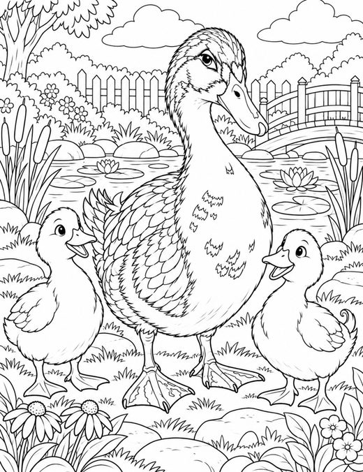 Biskit and ducklings preview